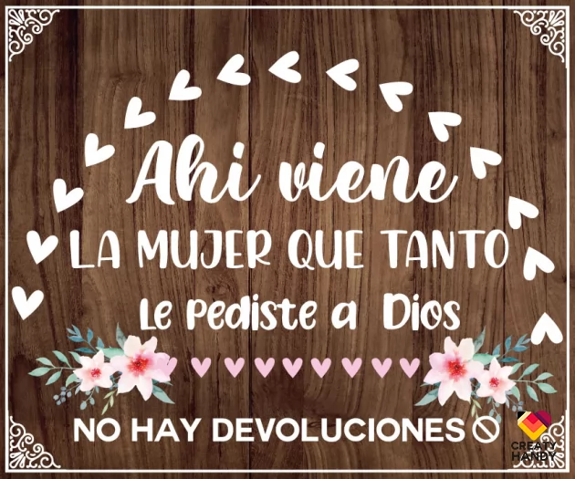 No Hay Devoluciones Madera