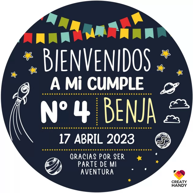 Cumple Astronauta