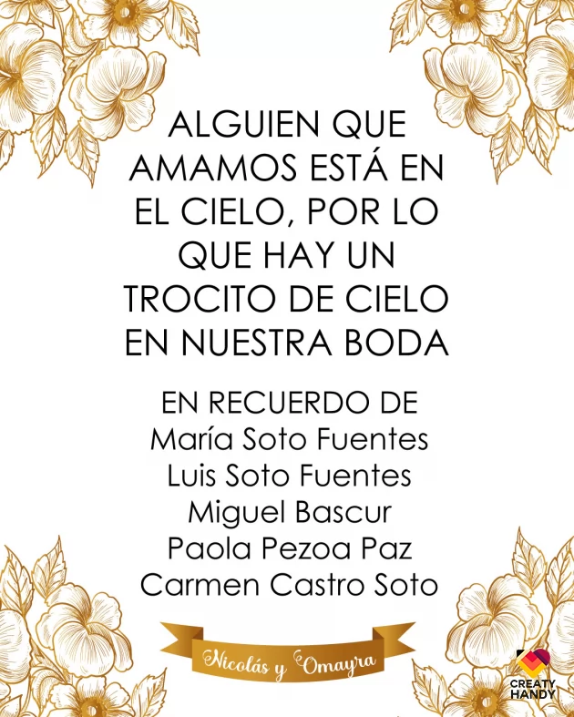 Cielo En Nuestra Boda