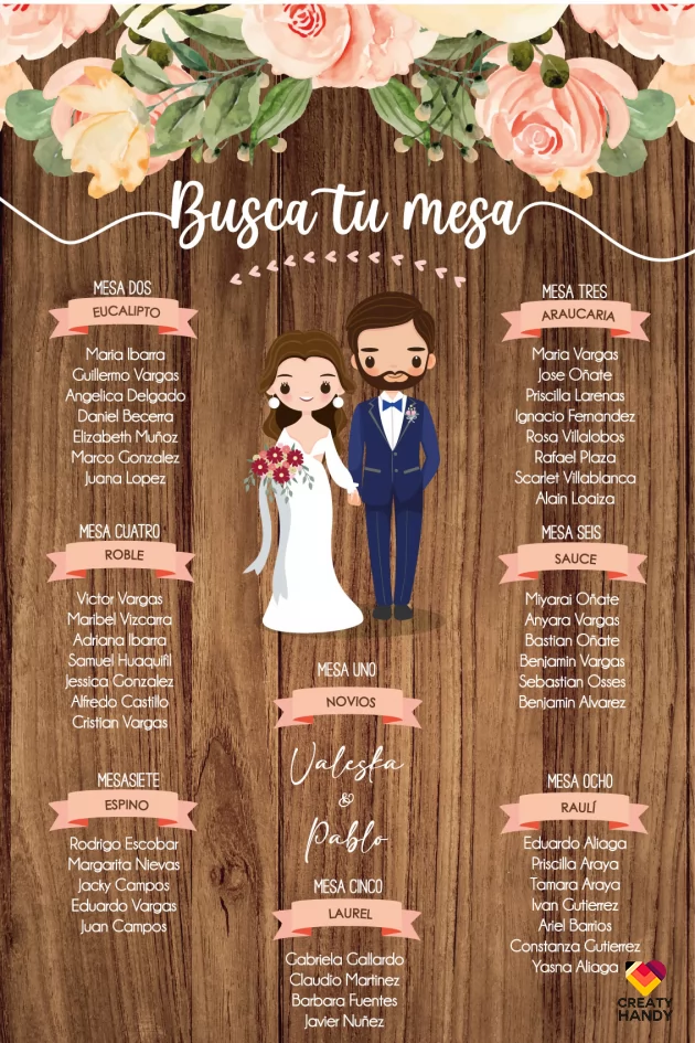 Rosas Amarillas Mesas