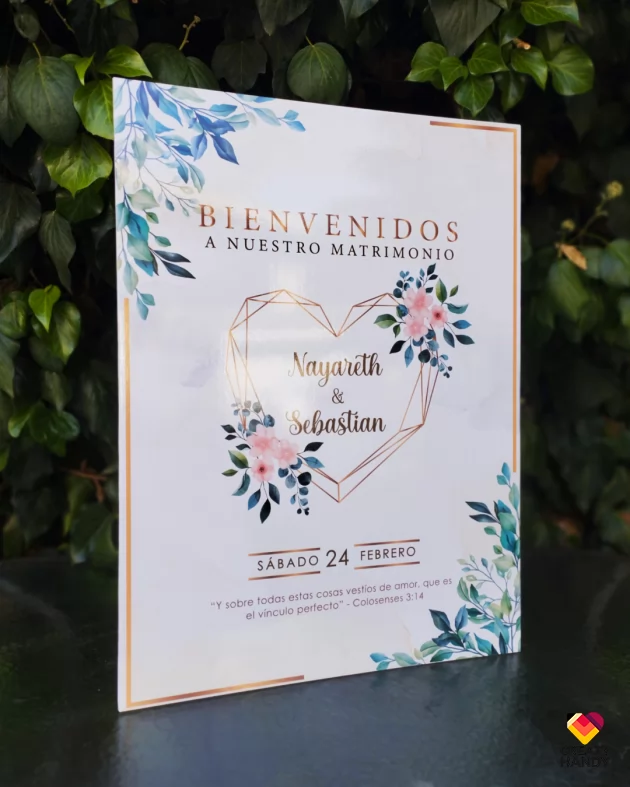 Corazon Con Flores