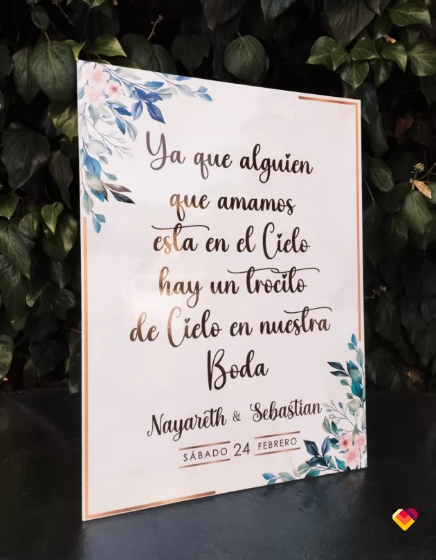 Un Pedacito De Cielo En Nuestra Boda