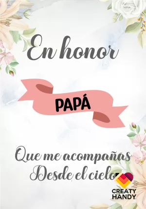 HONOR PAPÁ
