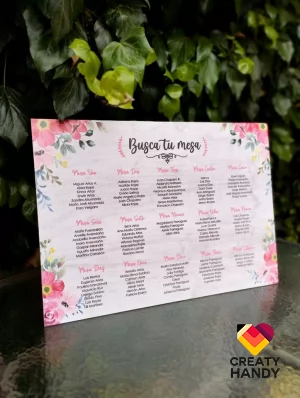 Aniversario mesas