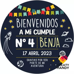 cumple astronauta