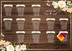 DAMASCO HORIZONTAL MESAS