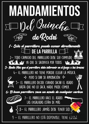 los mandamientos de la casa