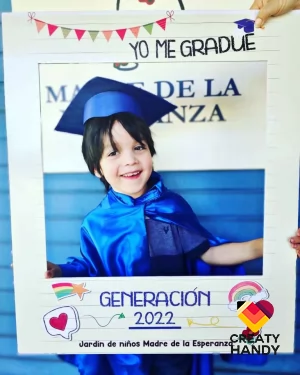 CARTEL POLAROID GRADUACION